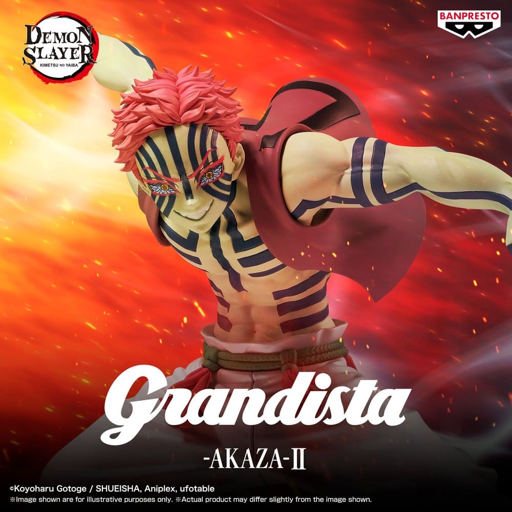 Demon Slayer: Kimetsu no Yaiba Grandista PVC Figure Akaza II 23 cm 4573102742391