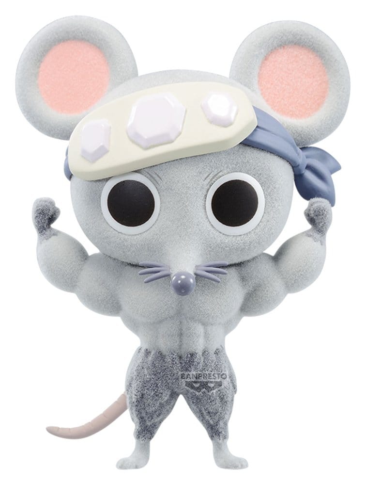 Demon Slayer: Kimetsu no Yaiba Fluffy Puffy PVC Figure Muscular Mice (Ver. A) 7 cm 4573102743558