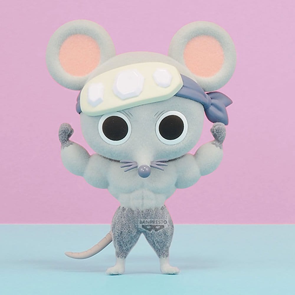 Demon Slayer: Kimetsu no Yaiba Fluffy Puffy PVC Figure Muscular Mice (Ver. A) 7 cm 4573102743558