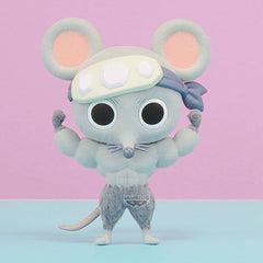 Demon Slayer: Kimetsu no Yaiba Fluffy Puffy PVC Figure Muscular Mice (Ver. A) 7 cm 4573102743558