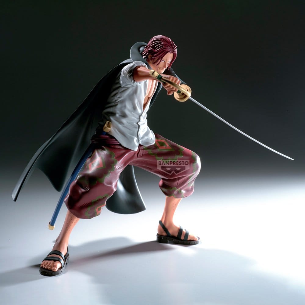 One Piece Grandista PVC-Figur Shanks II 23 cmOne Piece Grandista PVC Figure Shanks II 23 cmOne Piece Grandista figurine PVC Shanks II 23 cmOne Piece Grandista Figura PVC Shanks II 23 cm 4573102744579
