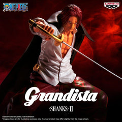 One Piece Grandista PVC-Figur Shanks II 23 cmOne Piece Grandista PVC Figure Shanks II 23 cmOne Piece Grandista figurine PVC Shanks II 23 cmOne Piece Grandista Figura PVC Shanks II 23 cm 4573102744579