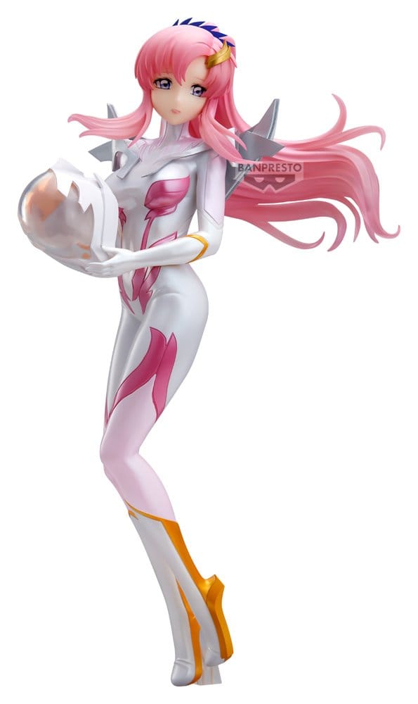 Mobile Suit Gundam Seed Freedom Glitter & Glamours PVC-Figur Lacus Clyne (Pilot Suit Pearl Color Ver.) 22 cmMobile Suit Gundam Seed Freedom Glitter & Glamours PVC Figure Lacus Clyne (Pilot Suit Pearl Color Ver.) 22 cmMobile Suit Gundam Seed Freedom Glitte 4573102745040