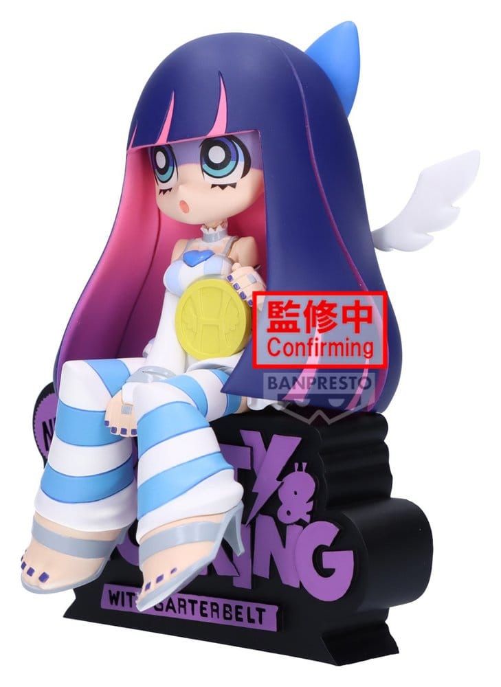 New Panty & Stocking with Garterbelt Monitor Top Figz PVC Figure Stocking (Angel ver.) 12 cm 4573102745521