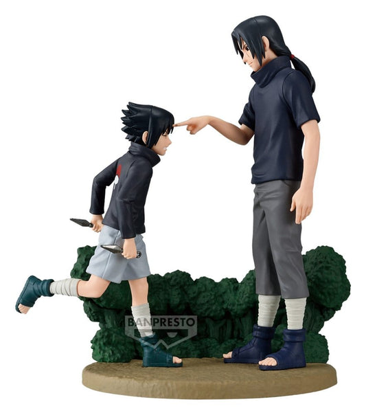 Naruto Shippuden Memorable Saga PVC Figure Sasuke Uchiha & Itachi Uchiha 14 cm 4573102745774