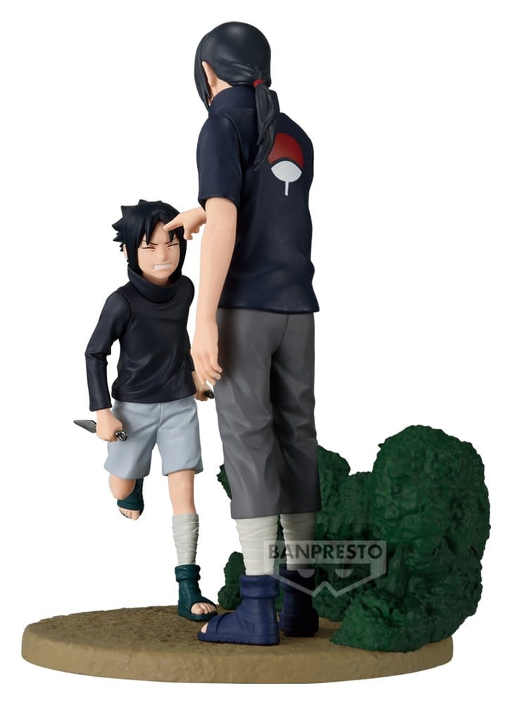 Naruto Shippuden Memorable Saga PVC Figure Sasuke Uchiha & Itachi Uchiha 14 cm 4573102745774