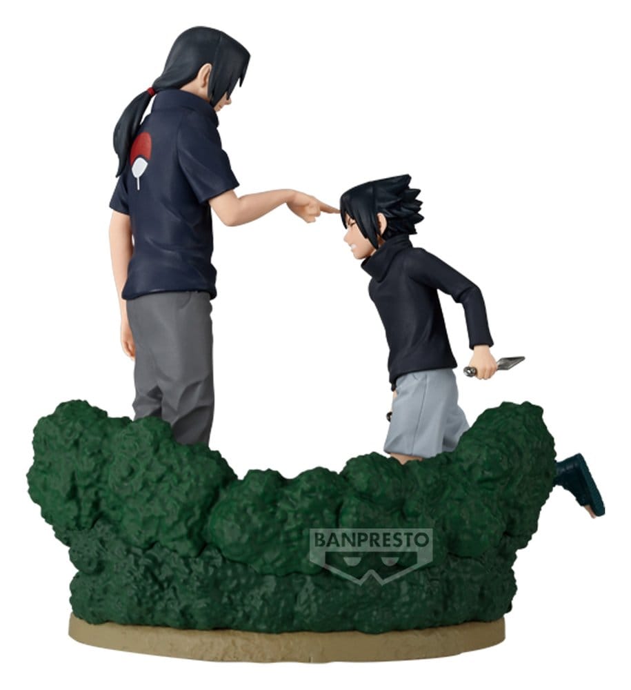 Naruto Shippuden Memorable Saga PVC Figure Sasuke Uchiha & Itachi Uchiha 14 cm 4573102745774