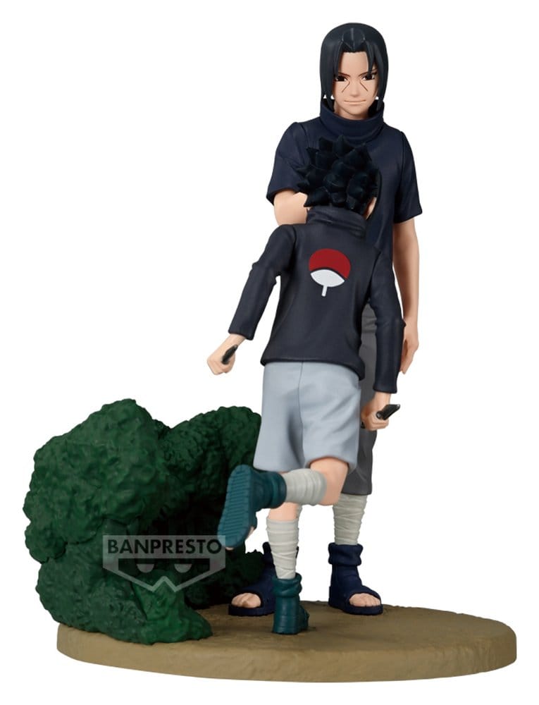 Naruto Shippuden Memorable Saga PVC Figure Sasuke Uchiha & Itachi Uchiha 14 cm 4573102745774