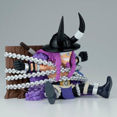 One Piece Mega World Collectable Figure PVC Figure Loki 10 cm 4573102747433