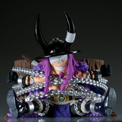 One Piece Mega World Collectable Figure PVC Figure Loki 10 cm 4573102747433