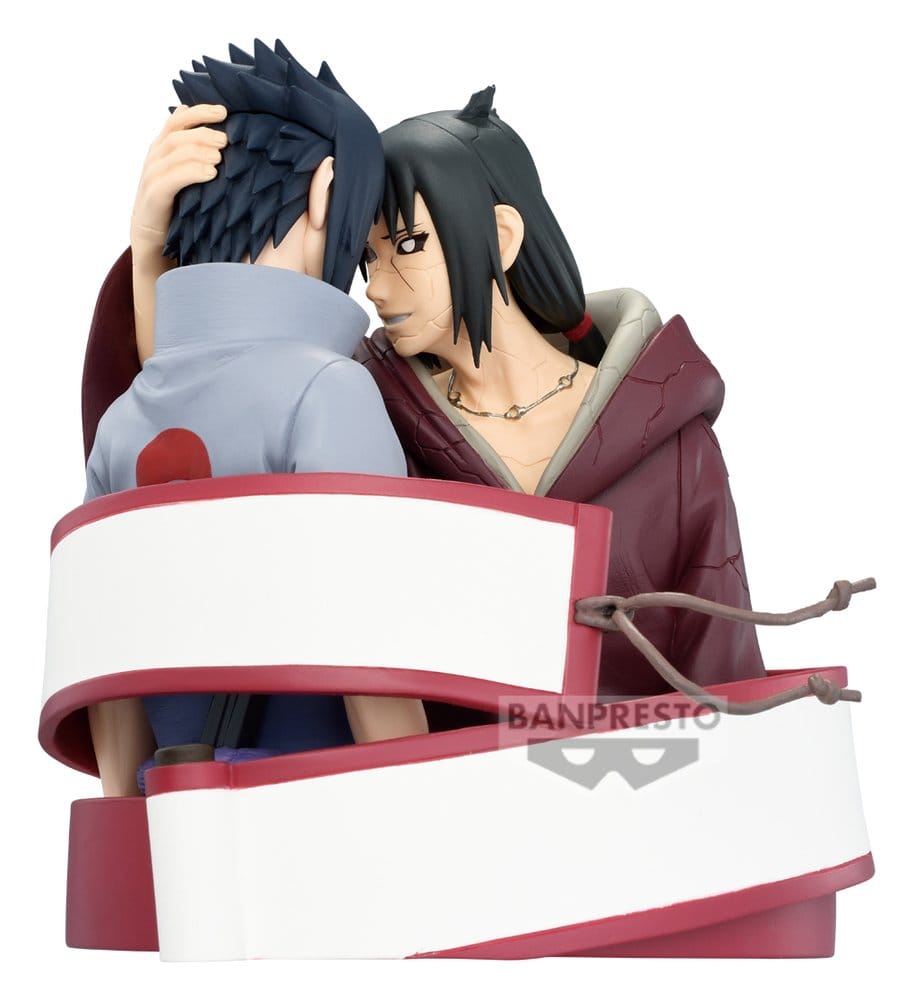 Naruto Shippuden Portrelic PVC Figure Sasuke Uchiha & Itachi Uchiha 12 cm 4573102749109