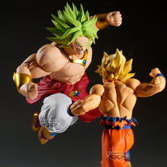 Dragon Ball Z Match Makers PVC Figure Super Saiyan Son Goku vs. Broly ver. B Broly 15 cm 4573102749260