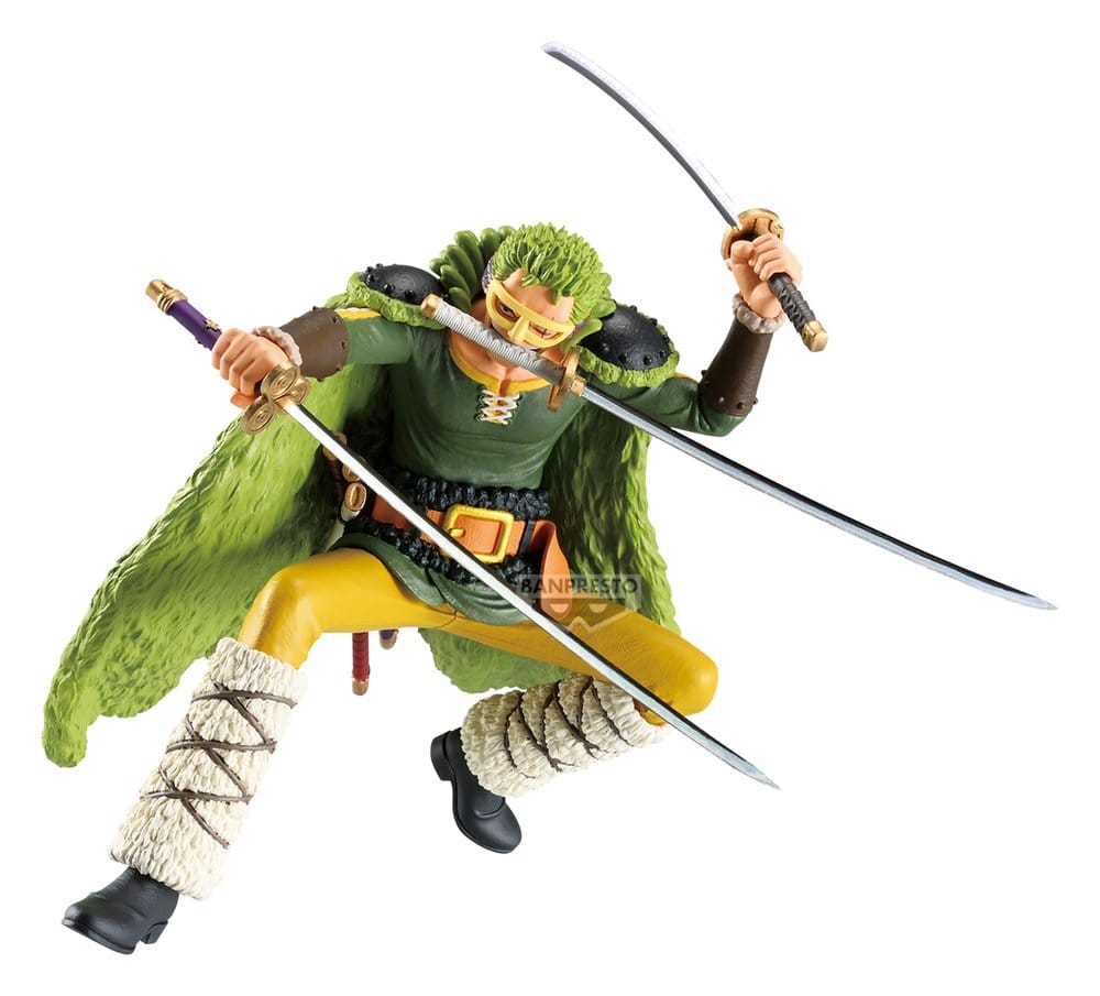 One Piece Cross Posing PVC Figure Roronoa Zoro 18 cm 4573102749345