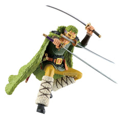 One Piece Cross Posing PVC Figure Roronoa Zoro 18 cm 4573102749345