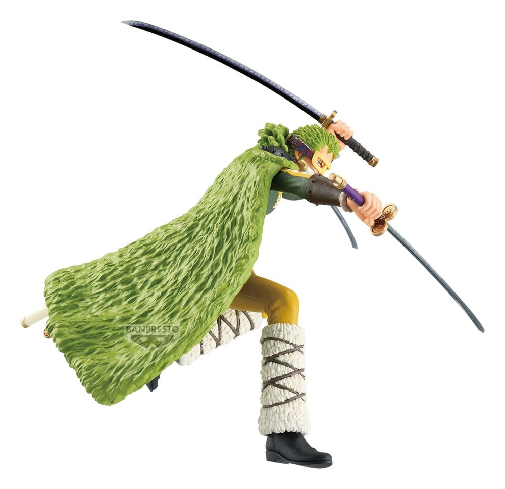 One Piece Cross Posing PVC Figure Roronoa Zoro 18 cm 4573102749345