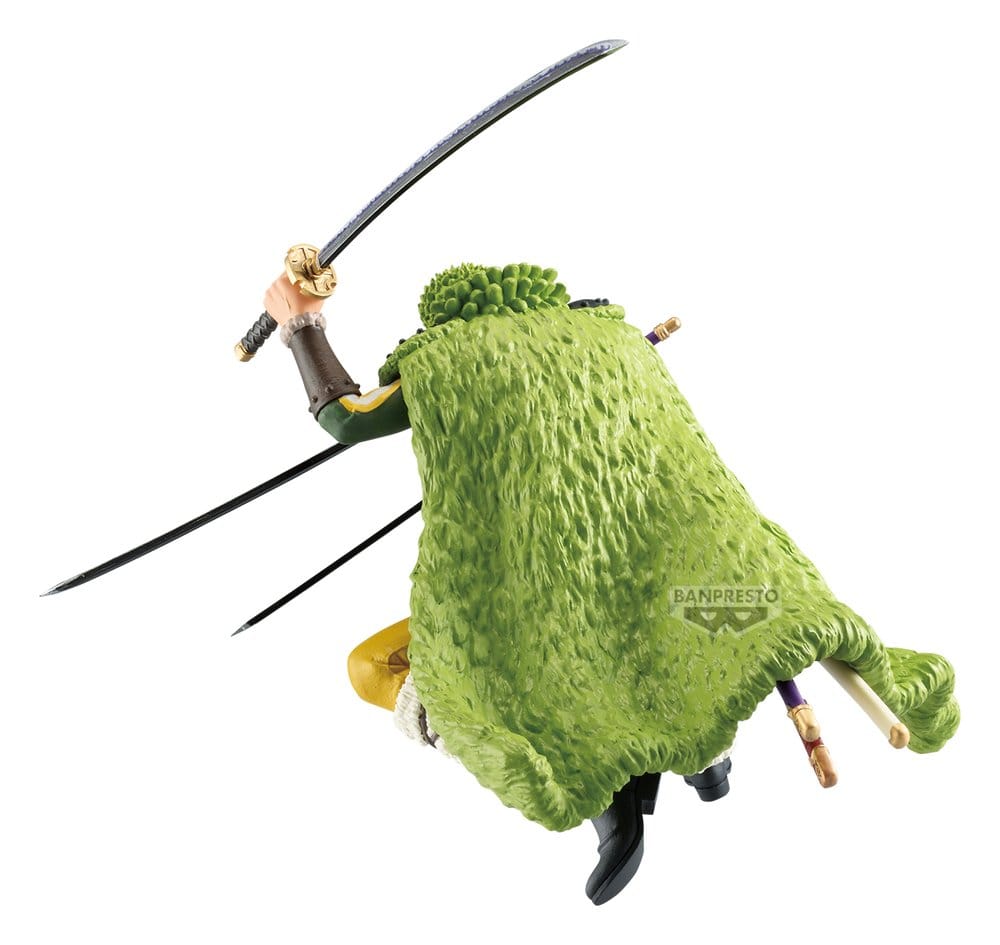 One Piece Cross Posing PVC Figure Roronoa Zoro 18 cm 4573102749345