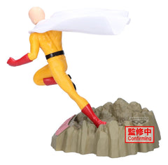 One Punch Man PVC Figure Saitama Crash Base Ver. 22 cm 4580886902606