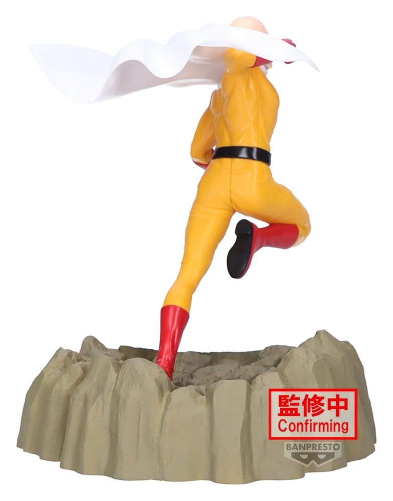 One Punch Man PVC Figure Saitama Crash Base Ver. 22 cm 4580886902606