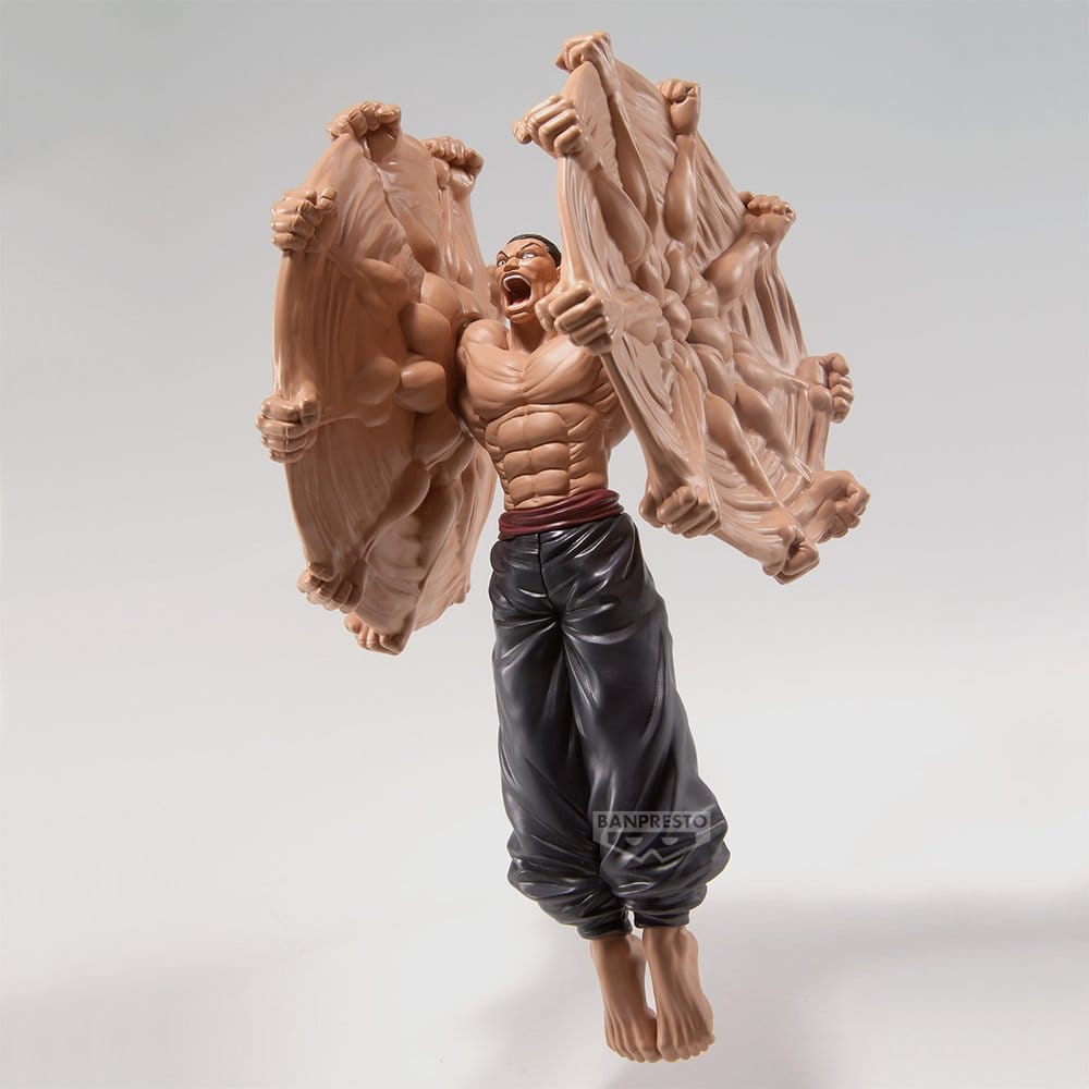Baki PVC Figure Retsu Kaioh Roller 20 cm 4580886902620