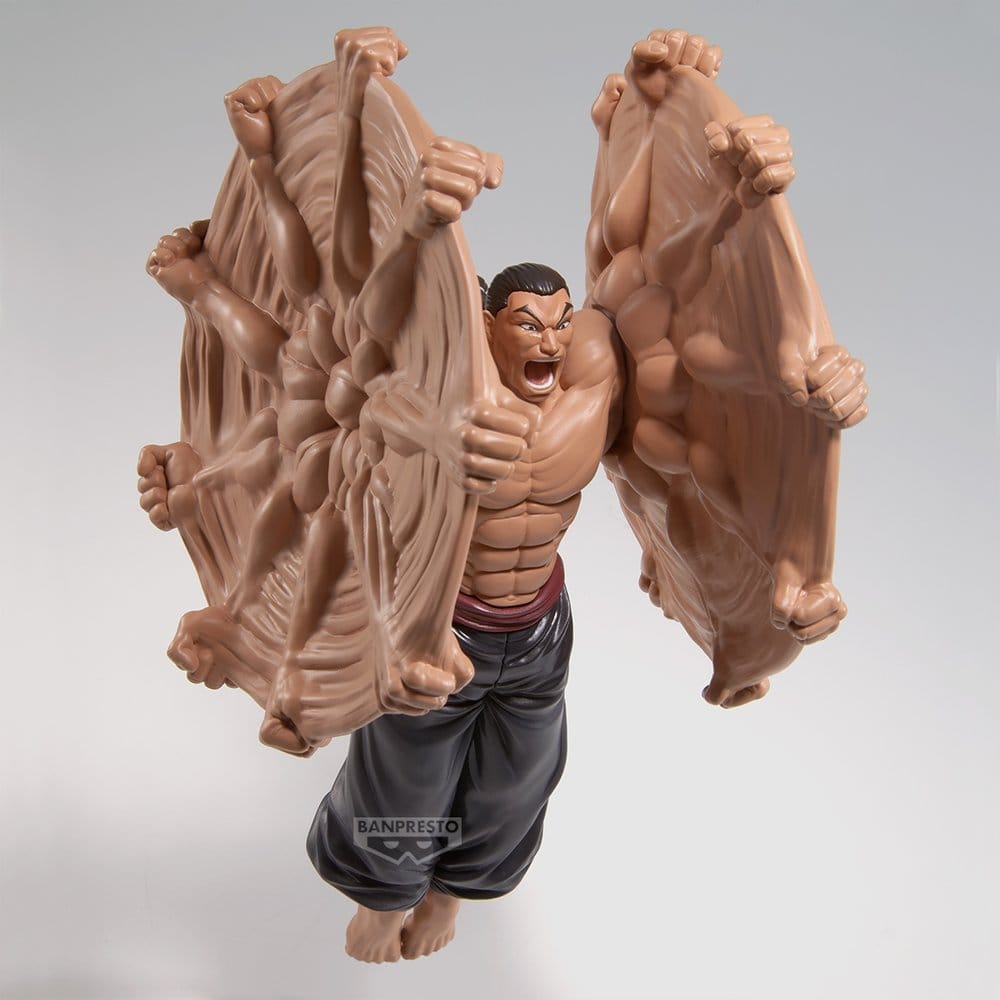 Baki PVC Figure Retsu Kaioh Roller 20 cm 4580886902620