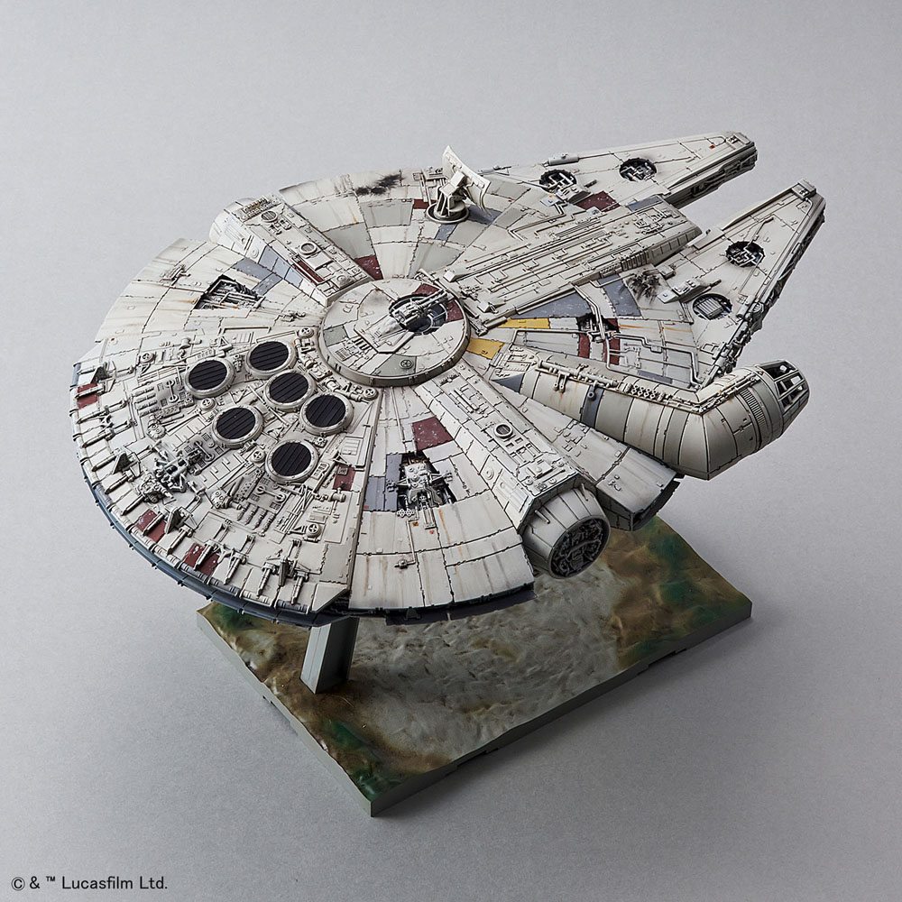 Star Wars Episode VII Model Kit 1/144 Millennium Falcon 4009803012117