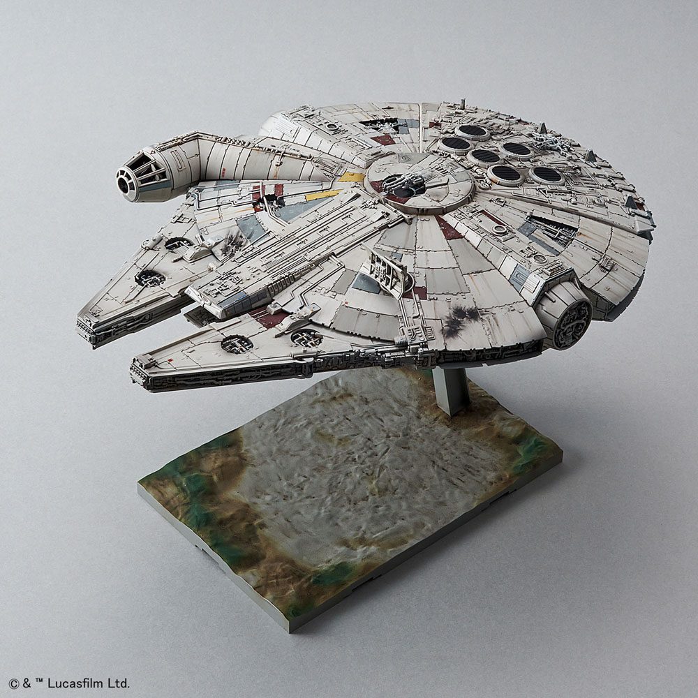 Star Wars Episode VII Model Kit 1/144 Millennium Falcon 4009803012117