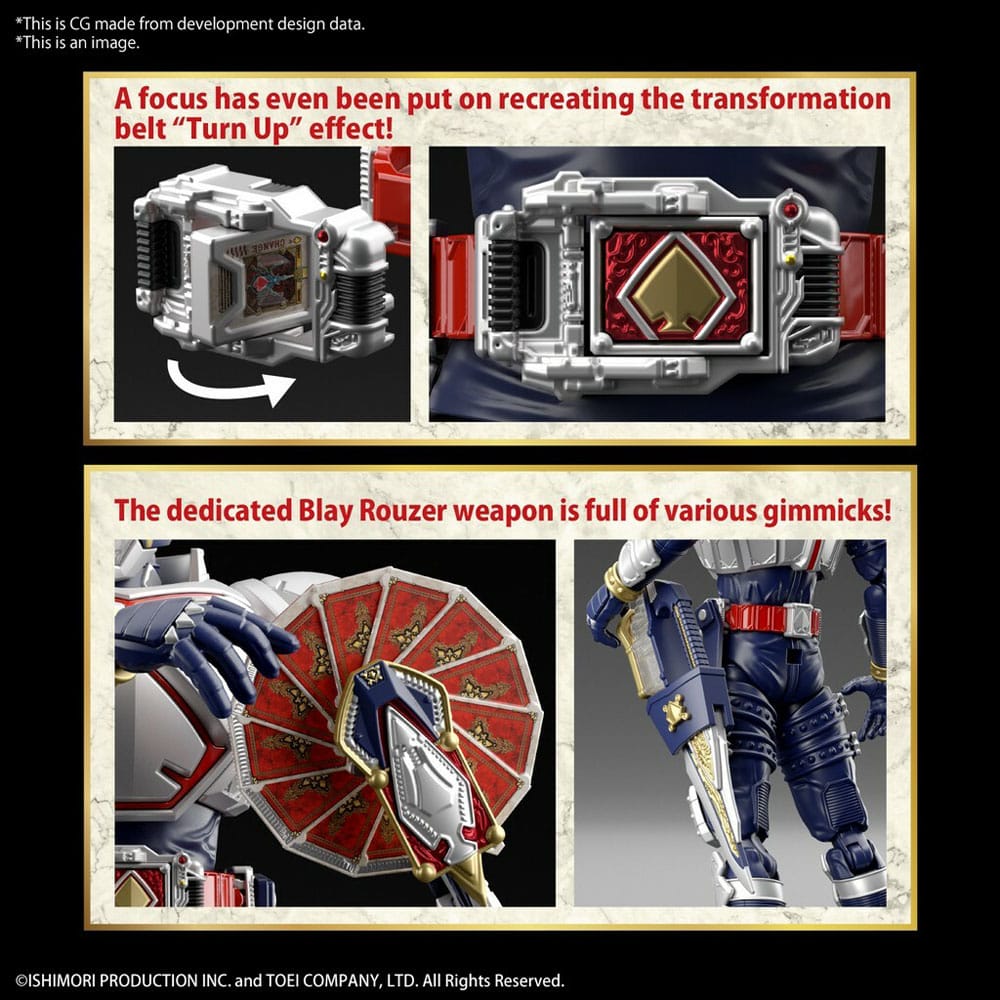 Kamen Rider Figure-Rise Standard Plastic Model Kit Masked Rider Blade 4573102640239
