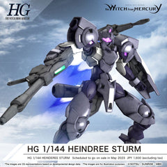 Gundam: The Witch from Mercury High Grade Plastic Model Kit 1/144 Heindree Sturm 4573102651129