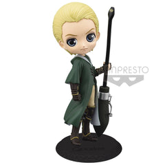 Harry Potter Q Posket Mini Figure Draco Malfoy Quidditch Style Version A 14 cm 4983164159844