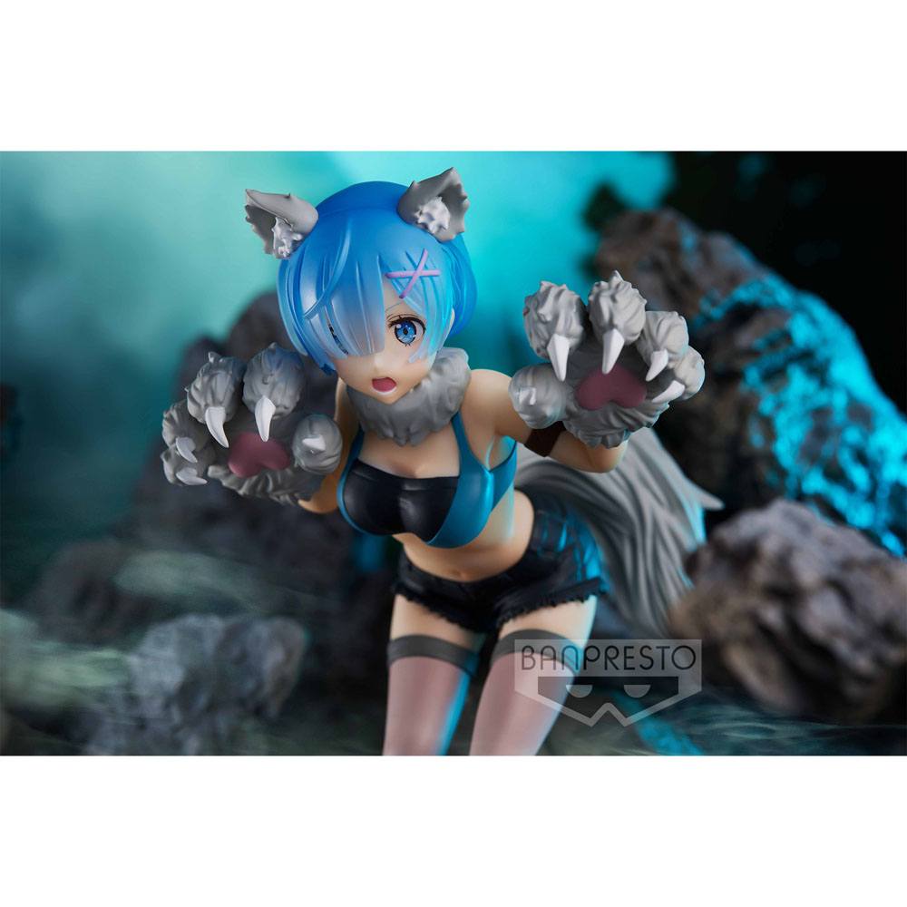 Re: Zero Starting Life in Another World Espresto est-Monster Motions PVC Statue Rem 18 cm 4983164183580