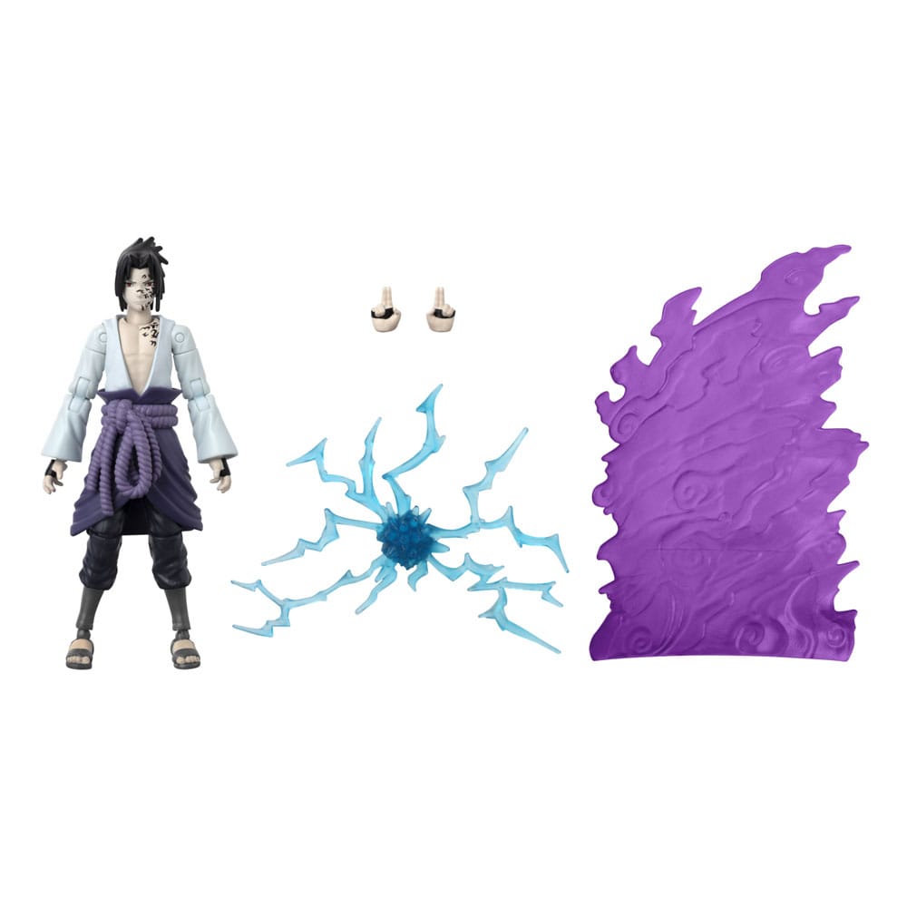 Nasruto Shippuden Anime Heroes Beyond Action Figure Sasuke Uchiha 17 cm 3296580377121