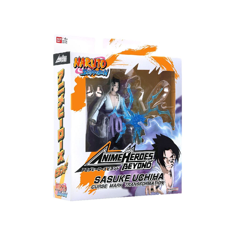 Nasruto Shippuden Anime Heroes Beyond Action Figure Sasuke Uchiha 17 cm 3296580377121