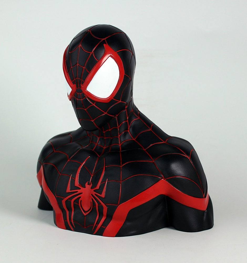 Marvel Coin Bank Spider-Man (Miles Morales) 25 Cm - Amuzzi