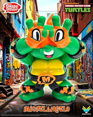 Teenage Mutant Ninja Turtles x Grape Brain Vinyl Figure Michelangelo 24 cm 4897065213799