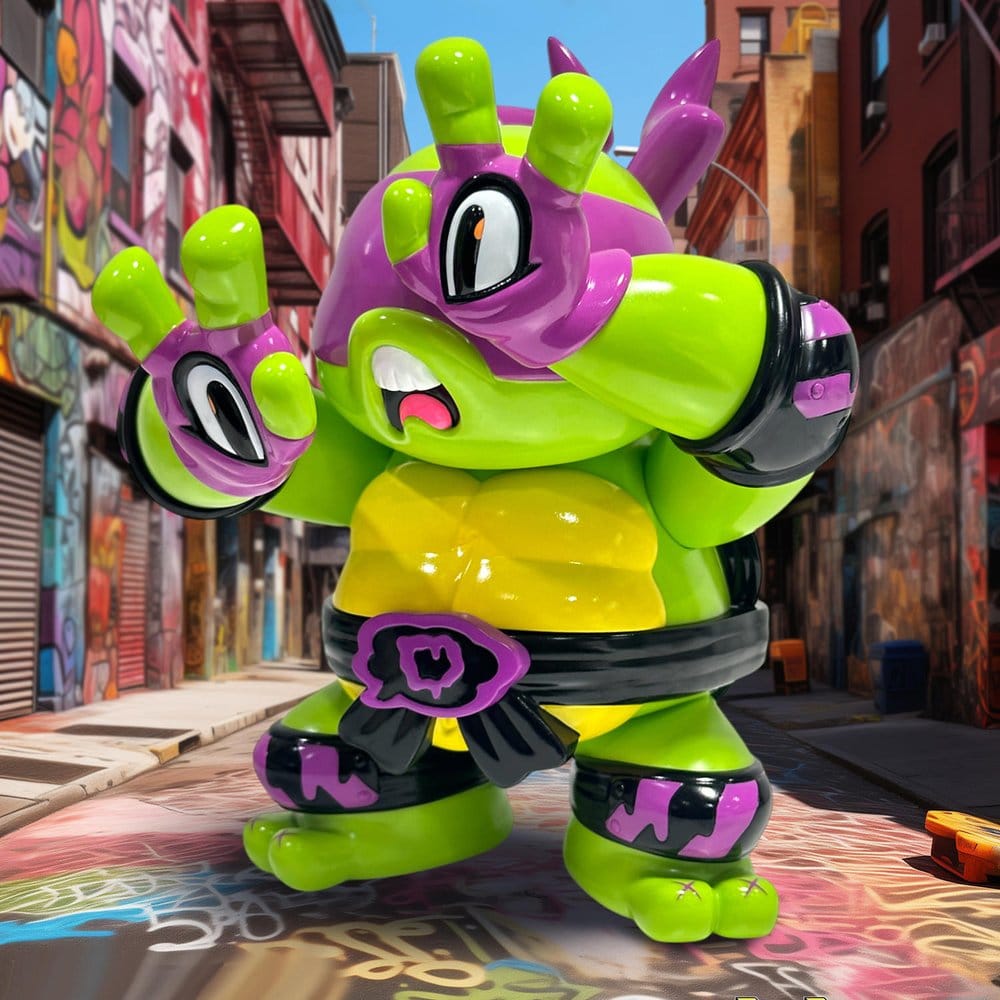 Teenage Mutant Ninja Turtles x Grape Brain Vinyl Figure Donatello 24 cm 4897065213805
