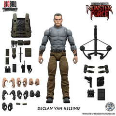 Operation: Monster Force Action Figure 1/12 Declan Van Helsing 15 cm 0658580014797