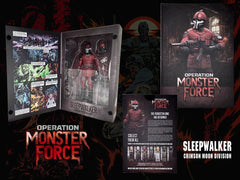 Operation: Monster Force Action Figure 1/12 Sleepwalker Crimson Moon Division 15 cm 0658580014865
