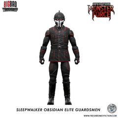 Operation: Monster Force Action Figure 1/12 Sleepwalker Obsidian Elite Guardsmen 15 cm 0658580014858
