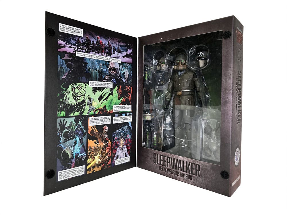 Operation: Monster Force Action Figure 1/12 Sleepwalker Heavy Weapons Division 15 cm 0658580014841