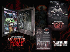 Operation: Monster Force Action Figure 1/12 Sleepwalker Heavy Weapons Division 15 cm 0658580014841