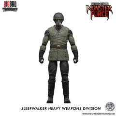 Operation: Monster Force Action Figure 1/12 Sleepwalker Heavy Weapons Division 15 cm 0658580014841