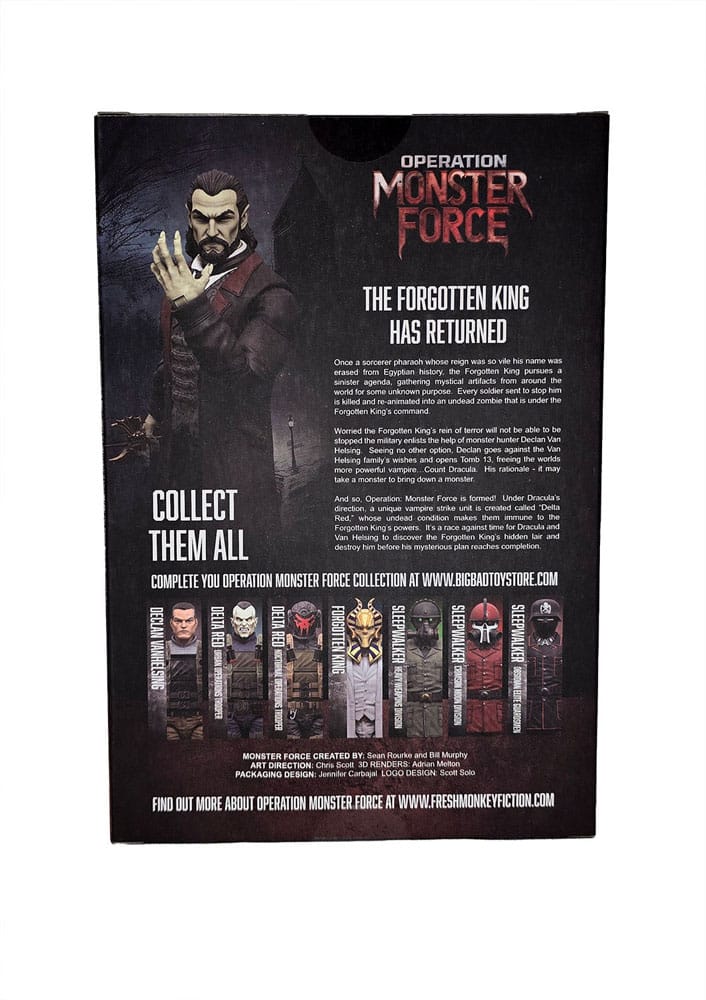 Operation: Monster Force Action Figure 1/12 Count Dracula 15 cm 0658580014803