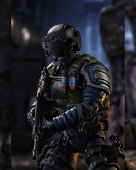 Operation: Monster Force Action Figure 1/12 Delta Red Urban Operations Trooper 15 cm 0658580014827