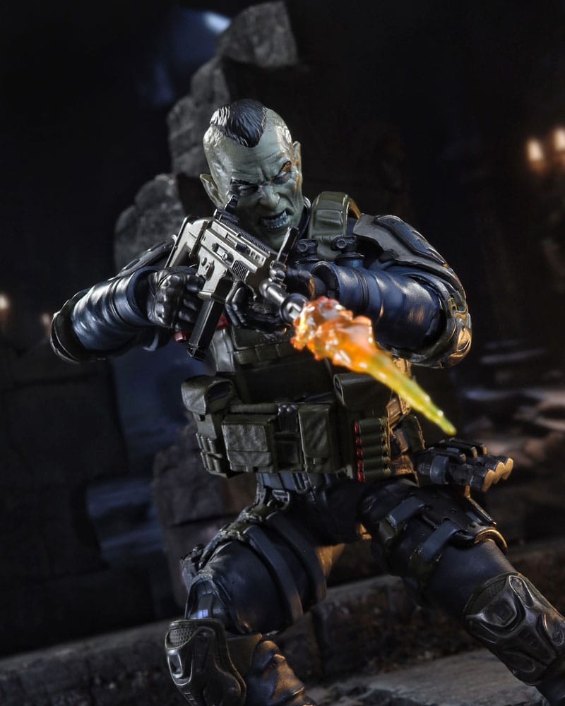 Operation: Monster Force Action Figure 1/12 Delta Red Urban Operations Trooper 15 cm 0658580014827