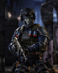 Operation: Monster Force Action Figure 1/12 Delta Red Urban Operations Trooper 15 cm 0658580014827
