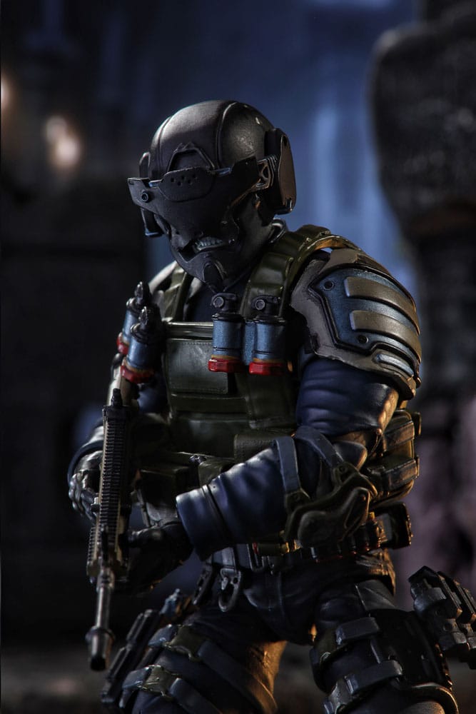 Operation: Monster Force Action Figure 1/12 Delta Red Urban Operations Trooper 15 cm 0658580014827