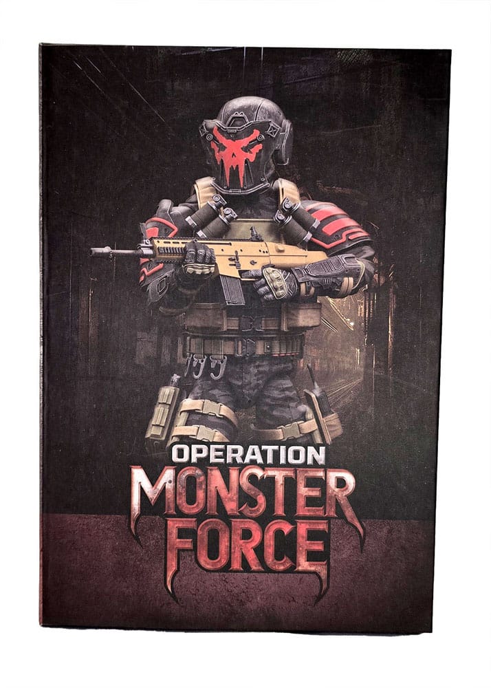 Operation: Monster Force Action Figure 1/12 Delta Red Nocturnal Operations Trooper 15 cm 0658580014834