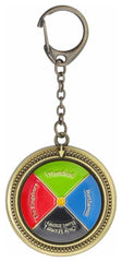 Howl's Moving Castle Metal Keychain Magic colour disc 4990593476763
