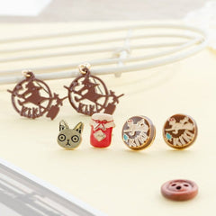 Kiki's Delivery Service Clip-On Earrings Kiki Set of 6 4990593515431