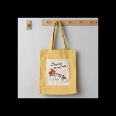 Howl's Moving Castle Tote Bag Calcifer & Heen 4990593546626